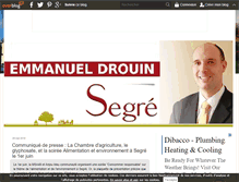 Tablet Screenshot of emmanuel-drouin.fr